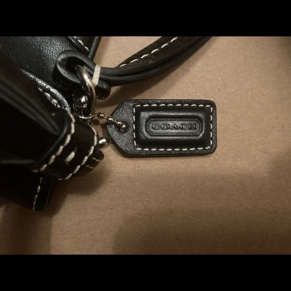 Coach Like-New Black Wristlet - Picture 4 of 9